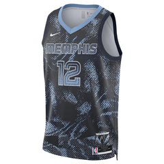 Ja Morant Memphis Grizzlies Unisex 2025 Select Series Swingman Player Jersey Navy - NBA
