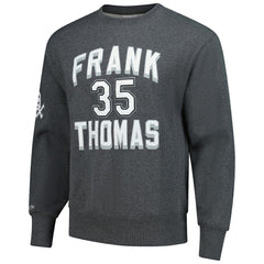 Frank Thomas Chicago White Sox Mitchell & Ness Legends Collection Vintage Logo Name & Number Fleece Pullover Sweatshirt - MLB