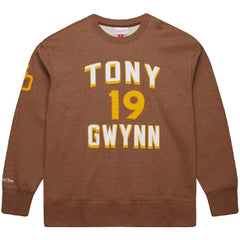 Tony Gwynn San Diego Padres Mitchell & Ness Legends Collection Vintage Logo Name & Number Fleece Pullover Sweatshirt - MLB