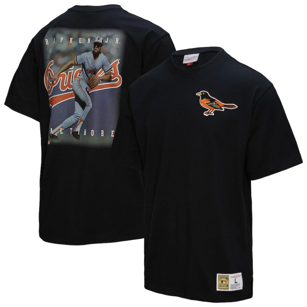 Cal Ripken Jr. Baltimore Orioles Mitchell & Ness Legends Collection Vintage Logo T-Shirt - MLB