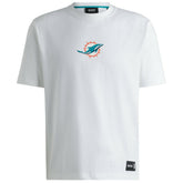 Miami Dolphins Hugo Boss Unisex Brady T-Shirt White | NFL