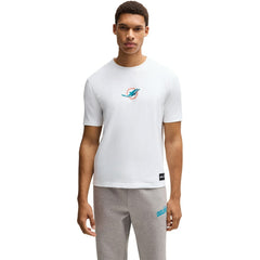 Miami Dolphins Hugo Boss Unisex Brady T-Shirt White | NFL