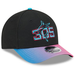 Miami Marlins New Era 2025 City Connect 9FORTY M-Crown Adjustable Hat - MLB