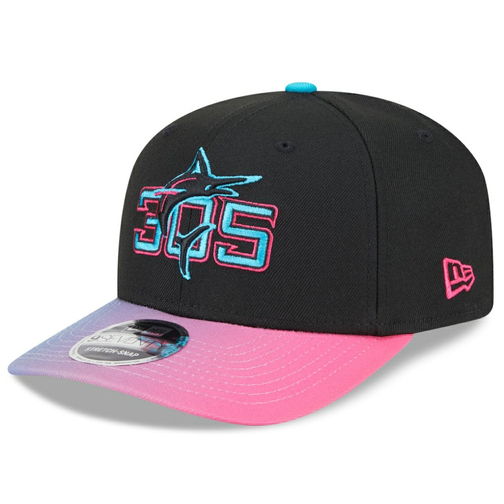 Miami Marlins New Era 2025 City Connect 9SEVENTY Adjustable Hat - MLB