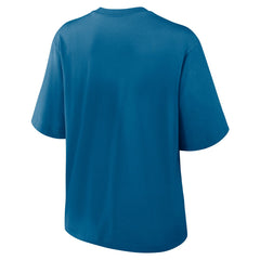 Tennessee Titans Women's Glory Arch Boxy T-Shirt Blue | Nike for Sale