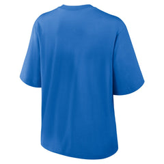 New York Giants Women's Glory Arch Boxy T-Shirt Royal | Nike for Sale