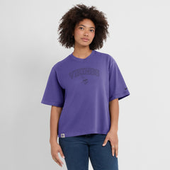 Minnesota Vikings Women's Glory Arch Boxy T-Shirt Purple | Nike for Sale