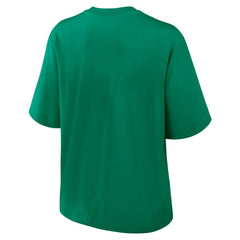 New York Jets Women's Glory Arch Boxy T-Shirt Green | Nike for Sale