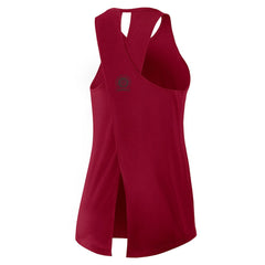 Washington Commanders Women's Glory Open-Back Crisscross Dri-FIT Tank Top Burgundy | Nike for Sale