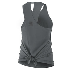 Arizona Cardinals Women's Glory Open-Back Crisscross Dri-FIT Tank Top Charcoal | Nike for Sale