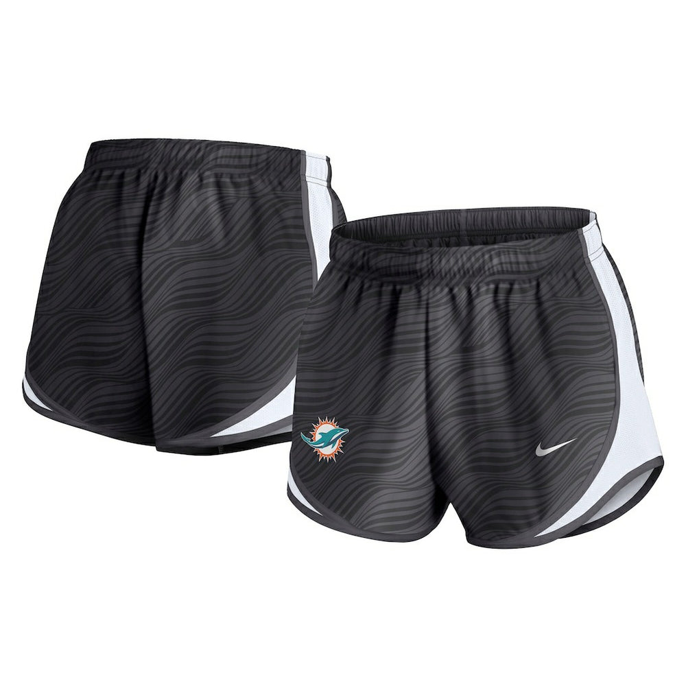 Miami Dolphins Women's Tempo Dri-FIT Shorts Anthracite | Nike for Sale