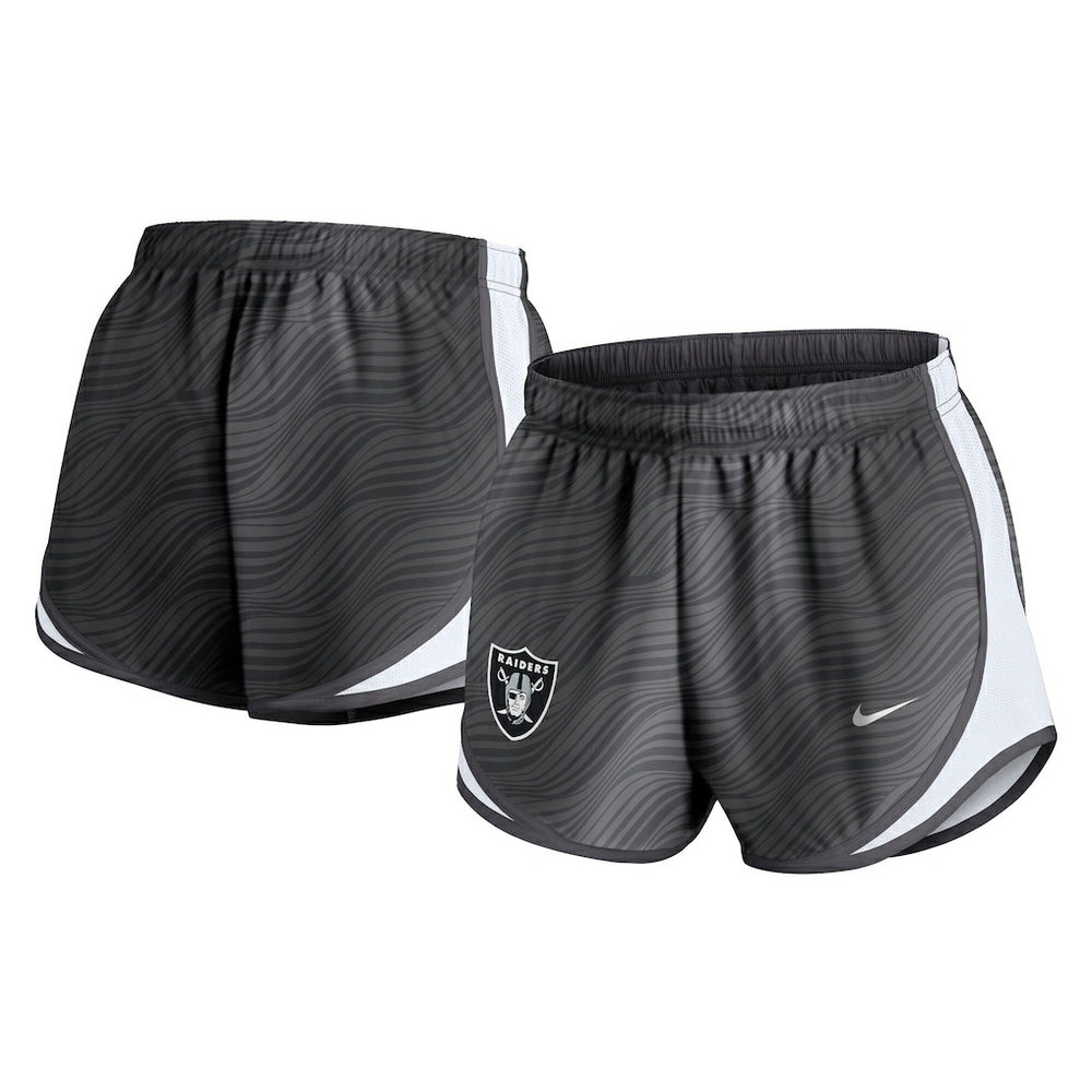 Las Vegas Raiders Women's Tempo Dri-FIT Shorts Anthracite | Nike for Sale
