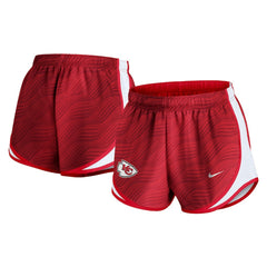Kansas City Chiefs Women's Tempo Dri-FIT Shorts Red | Nike for Sale