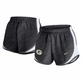 Green Bay Packers Women's Tempo Dri-FIT Shorts Anthracite | Nike for Sale