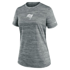 Tampa Bay Buccaneers Women's Sideline Velocity Dri-FIT T-Shirt Gray | Nike for Sale