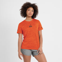 Cleveland Browns Women's Sideline Velocity Dri-FIT T-Shirt Orange | Nike for Sale