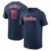 Jose Ramirez Cleveland Guardians Nike Fuse Name & Number T-Shirt - MLB