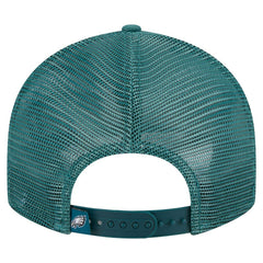 Philadelphia Eagles New Era Low Profile 9FIFTY Snapback Hat Midnight Green | NFL