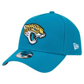Jacksonville Jaguars New Era A-Frame 9FORTY Adjustable Hat Teal | NFL