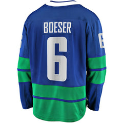 Brock Boeser Vancouver Canucks Fanatics Breakaway Jersey - Blue - NHL