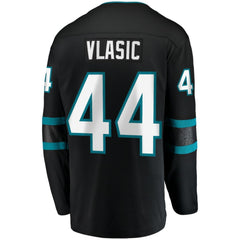 Marc-Edouard Vlasic San Jose Sharks Fanatics Breakaway Jersey - Black - NHL