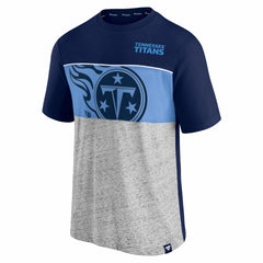 Tennessee Titans Colorblock T-Shirt Navy | Fanatics