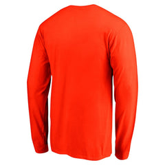 Cleveland Browns Team Arc Knockout Long Sleeve T-Shirt Orange | Fanatics