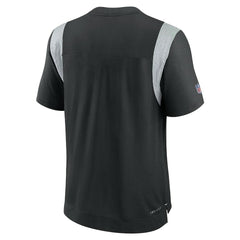 New York Jets Sideline Tonal Logo Performance Player T-Shirt Black | Nike for Sale