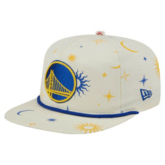 Golden State Warriors Lunar Golfer Snapback Hat Cream - NBA