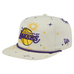 Los Angeles Lakers Lunar Golfer Snapback Hat Cream - NBA