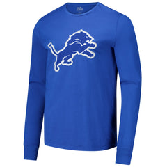 Amon-Ra St. Brown Detroit Lions Majestic Threads Name & Number Long Sleeve T-Shirt Blue | NFL