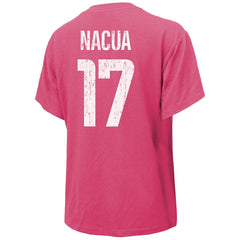 Puka Nacua Los Angeles Rams Majestic Threads Women's Name & Number T-Shirt Pink | NFL