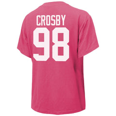 Maxx Crosby Las Vegas Raiders Majestic Threads Women's Name & Number T-Shirt Pink | NFL
