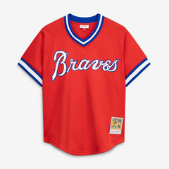 Dale Murphy Atlanta Braves Mitchell & Ness Cooperstown Collection Mesh Batting Practice Jersey - MLB