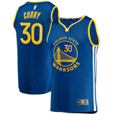 Stephen Curry Golden State Warriors Fast Break Replica Jersey Icon Editi- Royal - NBA