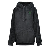 Milwaukee Bucks The Best Hoodie in the World By Jill Martin Unisex Oversized Lounge Pullover Hoodie Black - NBA