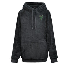 Milwaukee Bucks The Best Hoodie in the World By Jill Martin Unisex Oversized Lounge Pullover Hoodie Black - NBA
