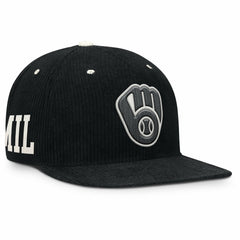 Milwaukee Brewers Nike Pro Corduroy Structured Snapback Hat - MLB