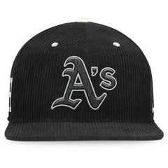 Athletics Nike Pro Corduroy Structured Snapback Hat - MLB