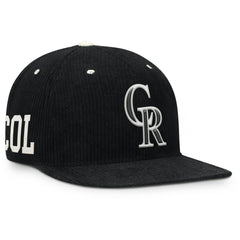 Colorado Rockies Nike Pro Corduroy Structured Snapback Hat - MLB