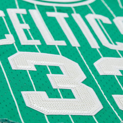 Larry Bird Boston Celtics x DANNIJO Women's Fashion Cropped Basketball Jersey Kelly Green - NBA