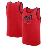 Washington Nationals Logo Athletic Unmatched Success Tank Top - MLB
