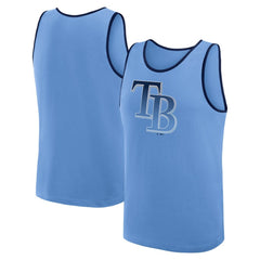 Tampa Bay Rays Logo Athletic Unmatched Success Tank Top - MLB