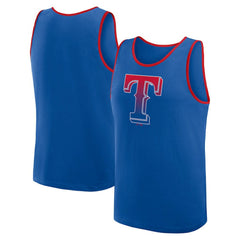 Texas Rangers Logo Athletic Unmatched Success Tank Top - MLB