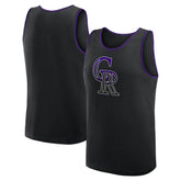 Colorado Rockies Logo Athletic Unmatched Success Tank Top - MLB