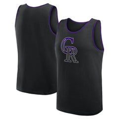 Colorado Rockies Logo Athletic Unmatched Success Tank Top - MLB