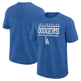 Los Angeles Dodgers Logo Athletic Top Notch T-Shirt - MLB