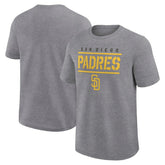 San Diego Padres Logo Athletic Top Notch T-Shirt - MLB