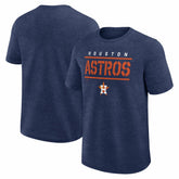 Houston Astros Logo Athletic Top Notch T-Shirt - MLB