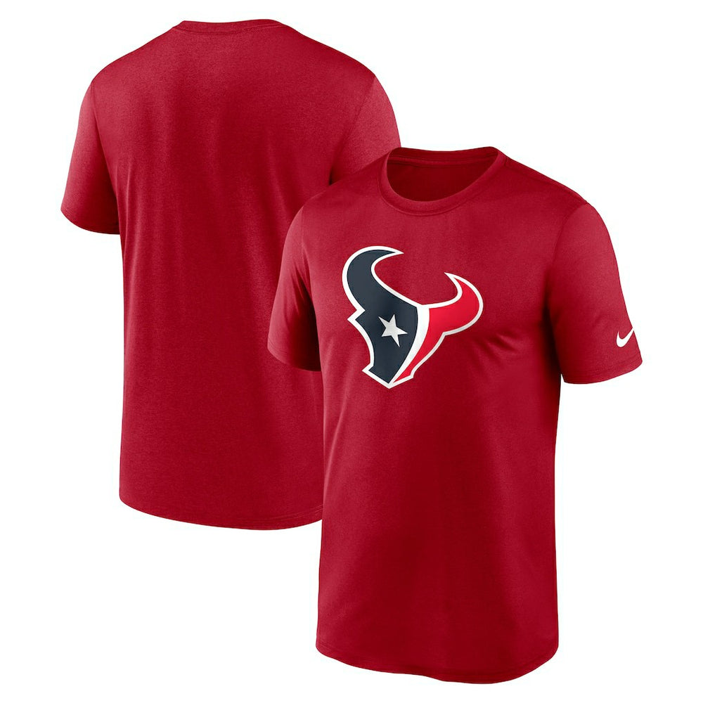 Houston Texans Primetime Legend Logo Performance T-Shirt Red | Nike for Sale